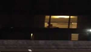 Casal flagrado metendo na janela do hotel da cidade